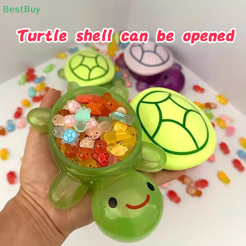 Nette Karikatur Leuchtende Schildkröte Lagerung Kasten Wohnkultur Harz Handwerk Leuchtende Kleine Schildkröte Spielzeug Lagerung fallen Ornamente Dekoration