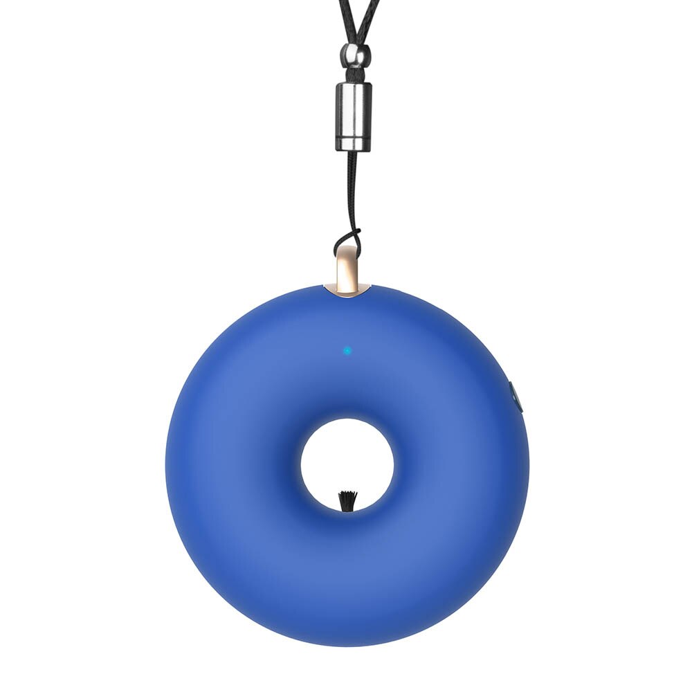 Negativ-ionen-luftreiniger Auto USB Ionisator Luft Frischer Reiniger Persönliche Ionisator Halskette Negative Ionen Ozon Für Erwachsene Kinder: Blue