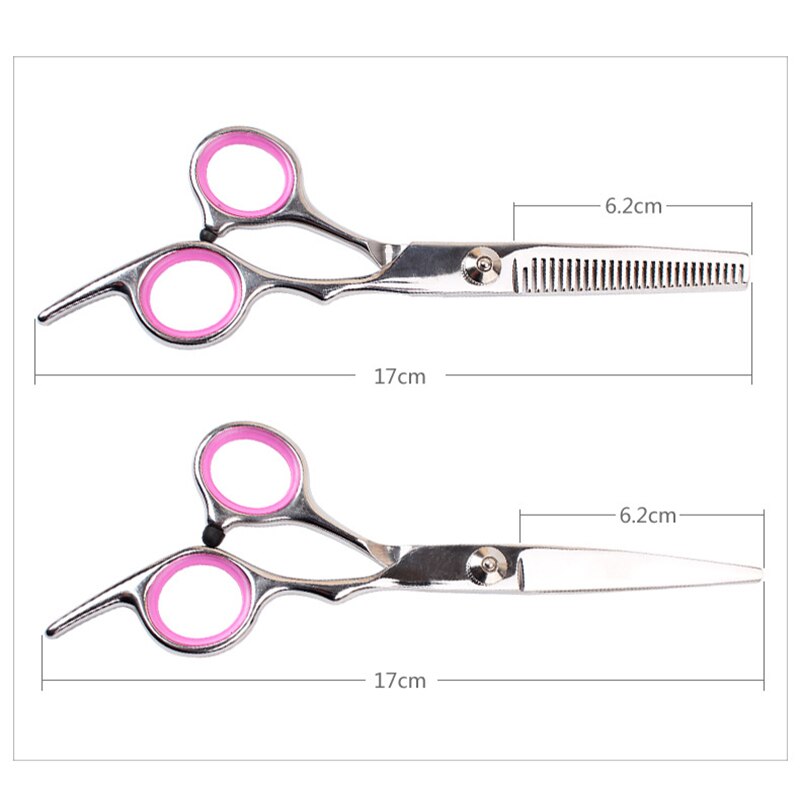 8pcs/set Pet Hair Scissors Stainless Steel Dog Hairdressing Cutting Supplies Flat Teeth Cut Pets Groming Tools Dogs Beauty Set