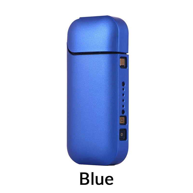 Volcanee PC Case For IQOS 2.4 Plus Antidust Decorative Pretective Case Sleeve E Ciagarette Mod Vape Accessories: Blue / 2pcs