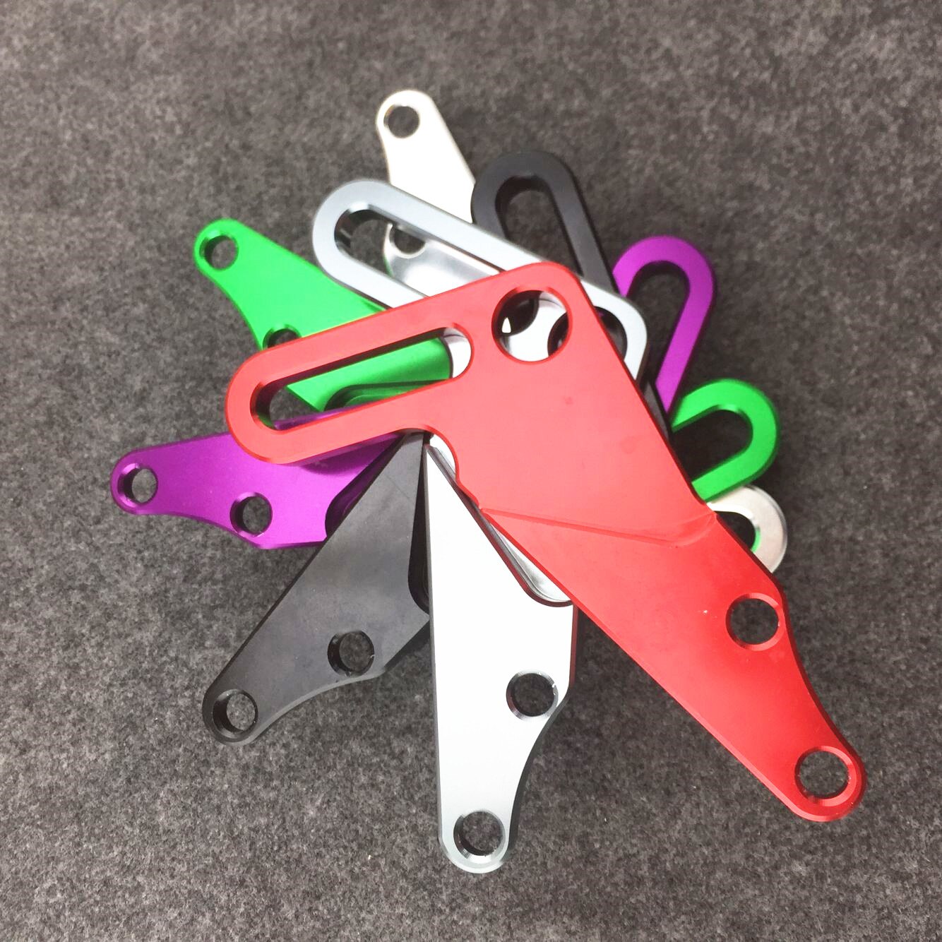 Keoghs Motorbike Rear Brake Caliper Bracket Adapter For 220 260mm Brake Disc For Yamaha Scooter Dirt Bike Modify