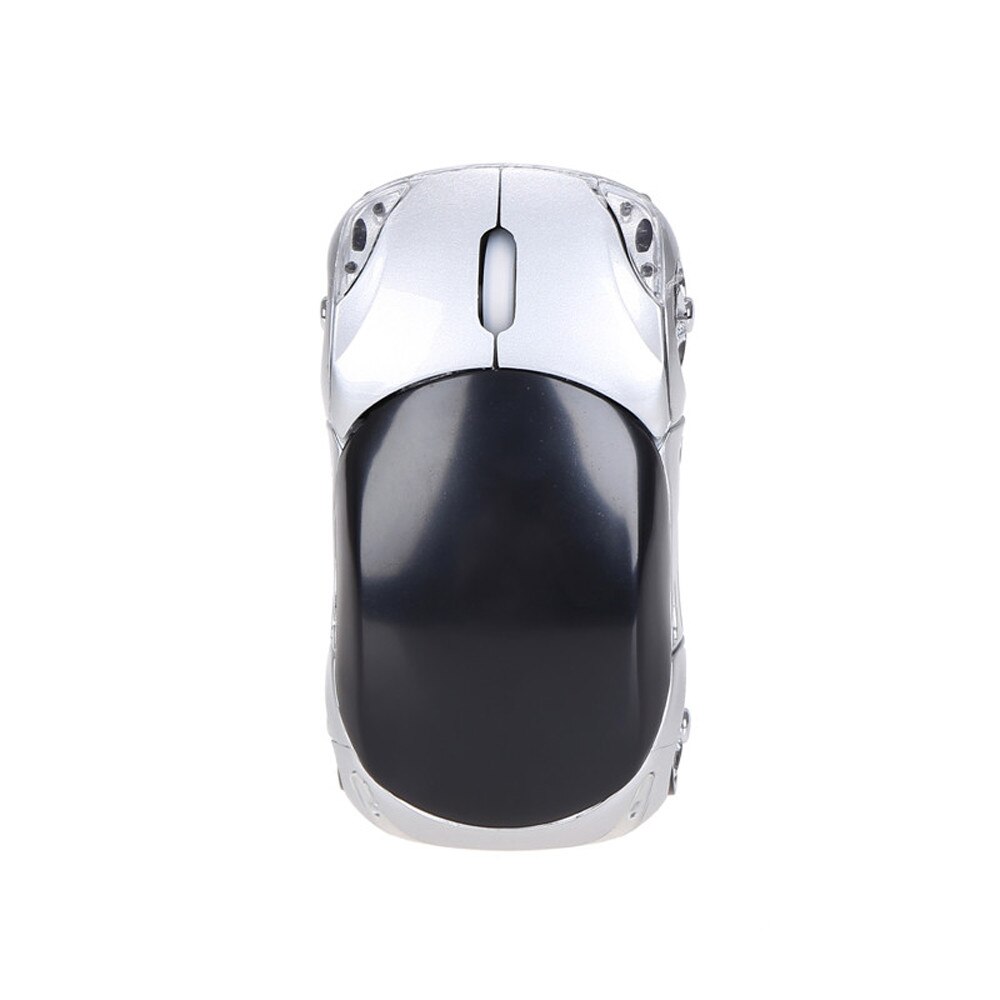 Ratón de desplazamiento con forma de coche para tableta, ordenador portátil, oficina, sensible, para juegos, Ratón Óptico inalámbrico, Usb, 2,4 ghz, 1200dpi