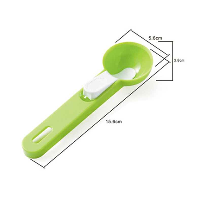 3 kleuren Leuke Ijs Bal Lepel Scoops Graven Fruit Watermeloen Pulp Graven Lepel Keuken Accessoires Gadgets