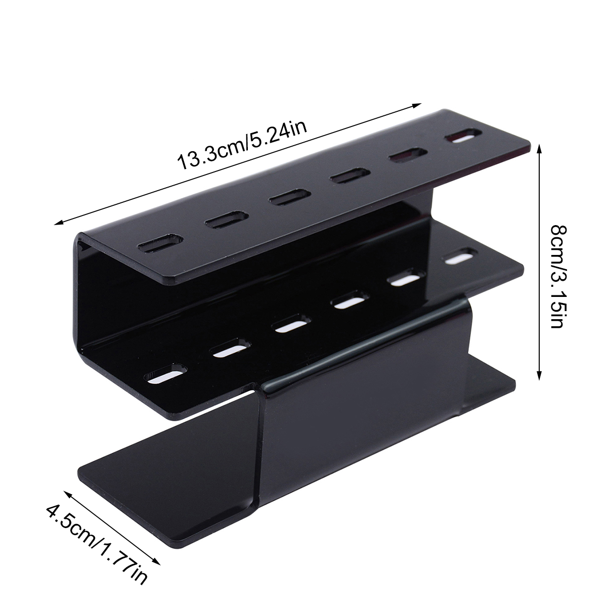 Wimpern Pinzette Lagerung Halfter 6 Löcher Gestell Tragbare Pinzette Organizer Regal Wimpern Verlängerung machen-hoch Werkzeug Acryl Ständer