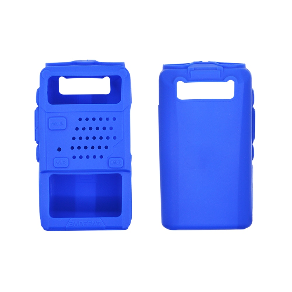 Chipal Soft Case Holster Siliconen Handheld Cover Shell Voor Baofeng Twee Manier Mobiele Radio UV5R 5RA 5RB 5RC 5RD Tyt THF8