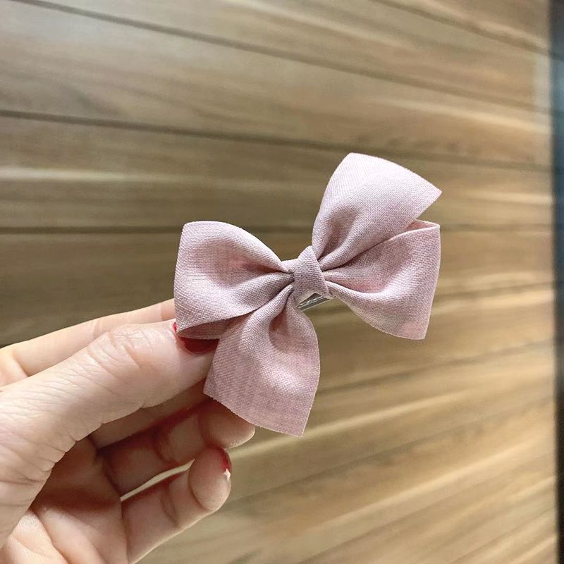 Pinzas para el pelo para niña pequeña, lazos con flor de colores, horquilla para niña pequeña, accesorios para el cabello para bebé, , 1 Uds.: pink