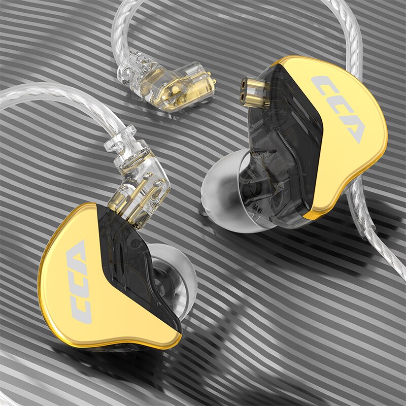 CCA CRA+ In-Ear Wired Earbuds HiFi Headset Monitor Headphones Noice Cancelling Sport Game Earphones KZ ZEX EDX Pro NRA EDX