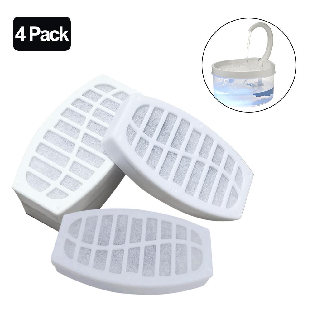 2L fontaine d'eau pour animaux de compagnie col de cygne en forme de chat distributeur d'eau USB chargeant la fontaine à boire automatique avec lumière LED pour chien de chat: Replacement Filter