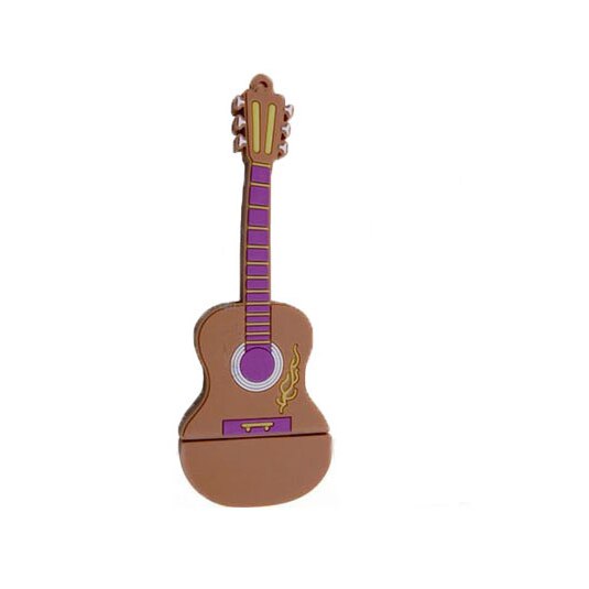 Jaster guitarra de plástico usb pen drive instrumento musical vara de memória elétrica guitar polegar drive 64gb 16gb 100% capacidade real: 8GB / JT008