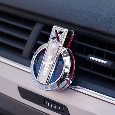 car Air Conditioner Perfume Clip Car Perfume Holder air fresh with Diamond 4 Fragrances car accessories for girls: Blue-Ice Age