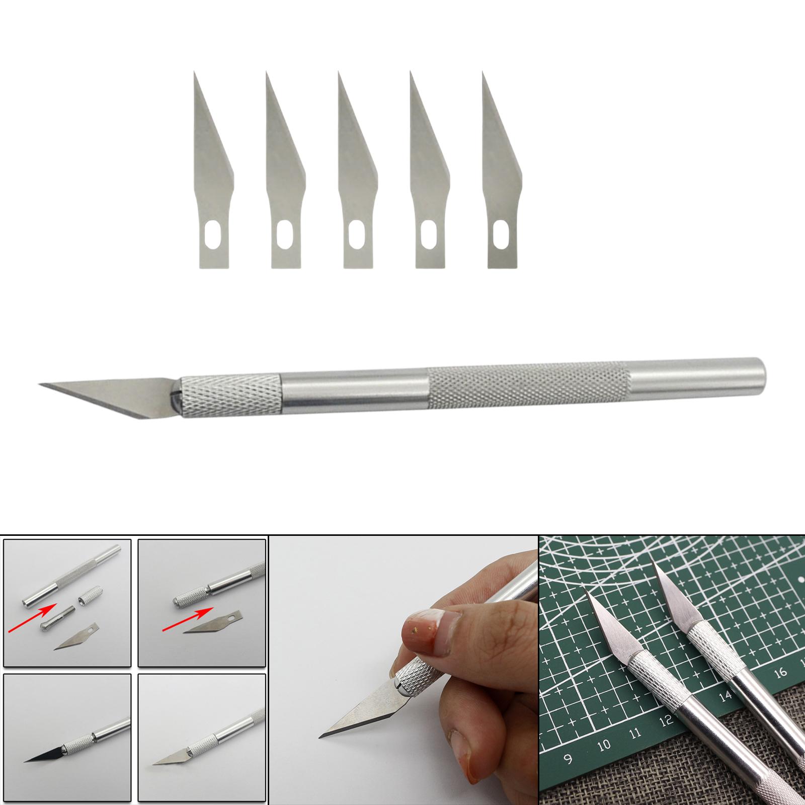 Utility Knife Kit Practical Razor Knife Craft Knife Set for Scrapbooking Stencil