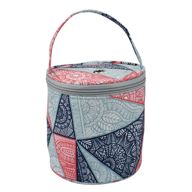1PC Wool Yarn Bag Knitting Bag Oxford Cloth Crochet Organizer Yarn Knitting Tote Bag For Crochet Hook Knitting Needles Yarn Ball: C