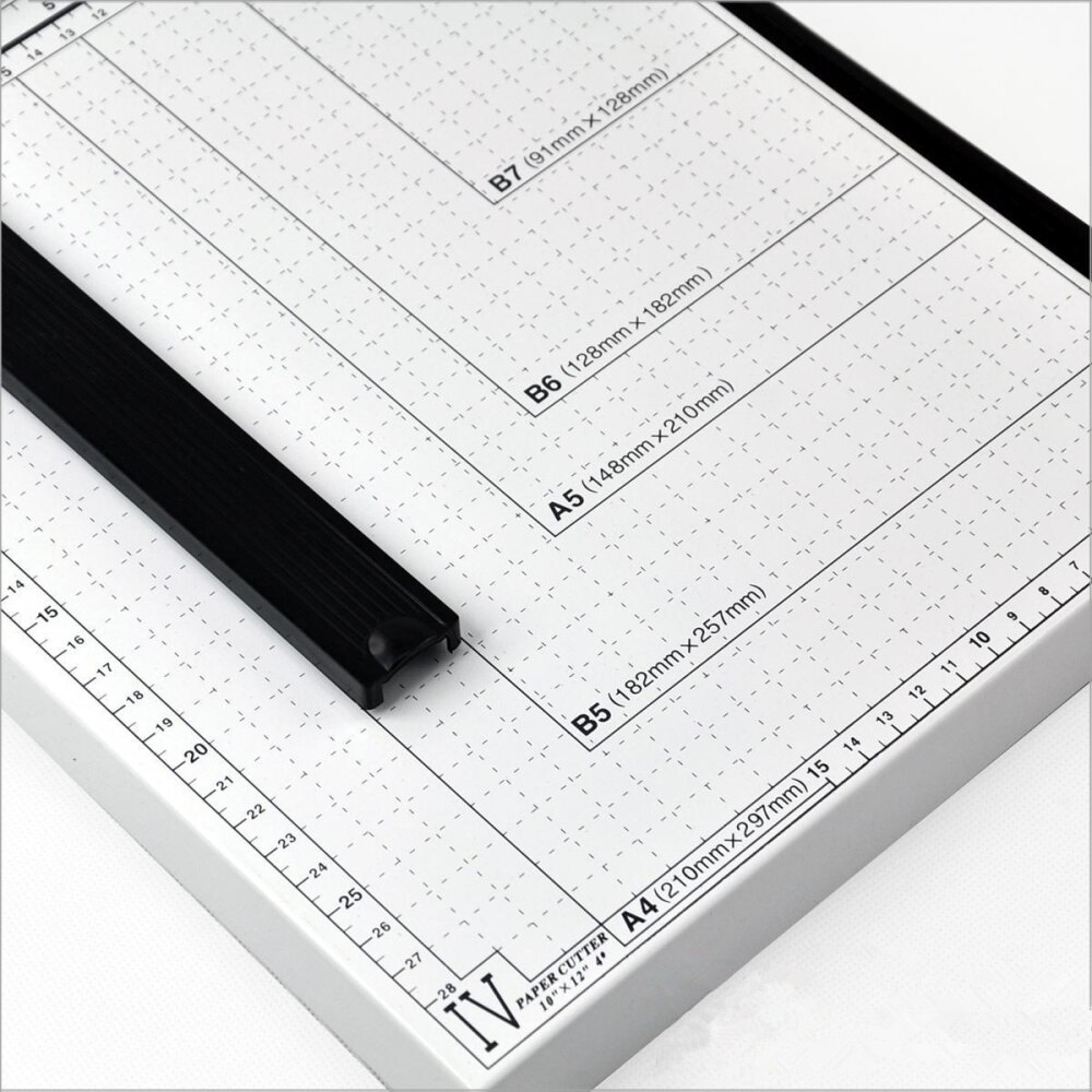 10 * 12 Inch Paper Cutter Guillotine Paper Cutter Trimmer Machine 17 Inch Heavy Duty Paper Cutting Tool