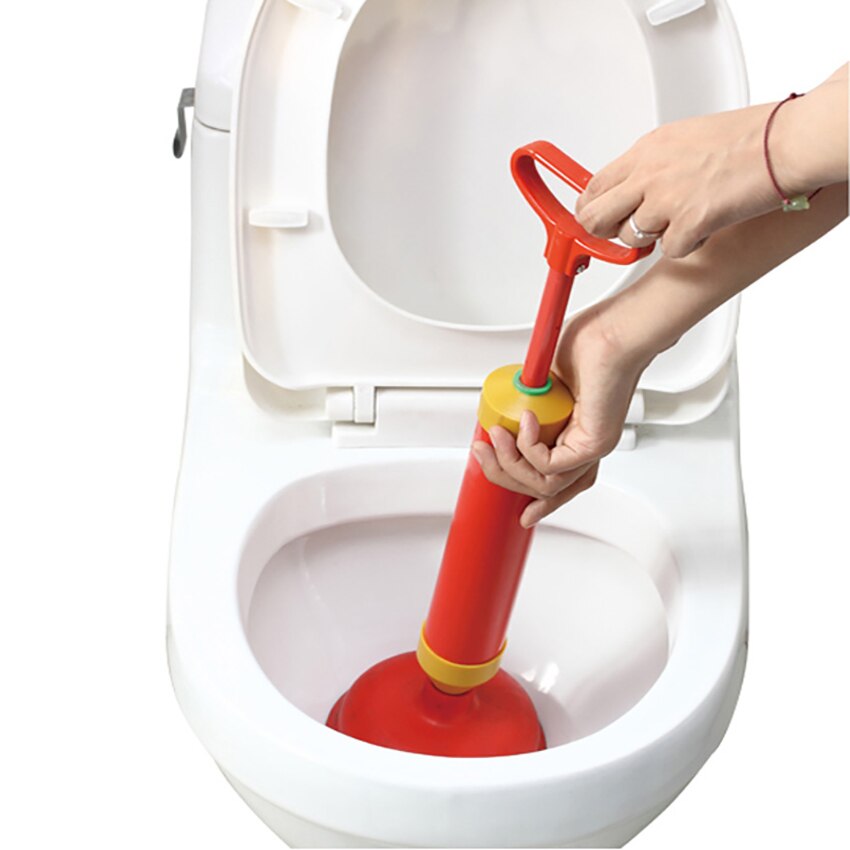 Håndtere kraftfuldt toiletudmudrings sugestempel toilet opmudrer renere afløb buster toiletpumpe vask rengøringsværktøj