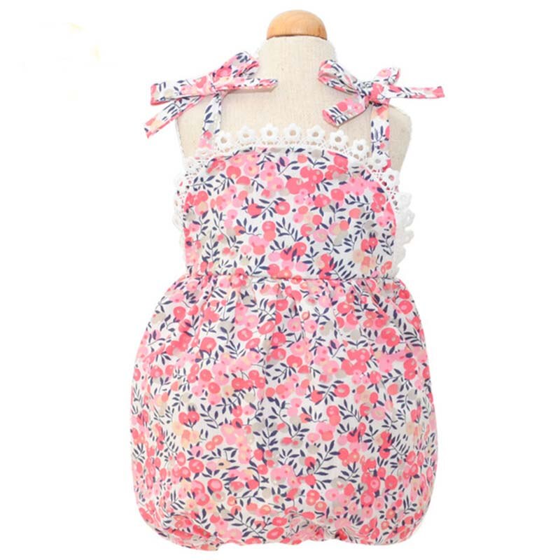 Spring and summer pet clothes floral sling dress P... – Vicedeal
