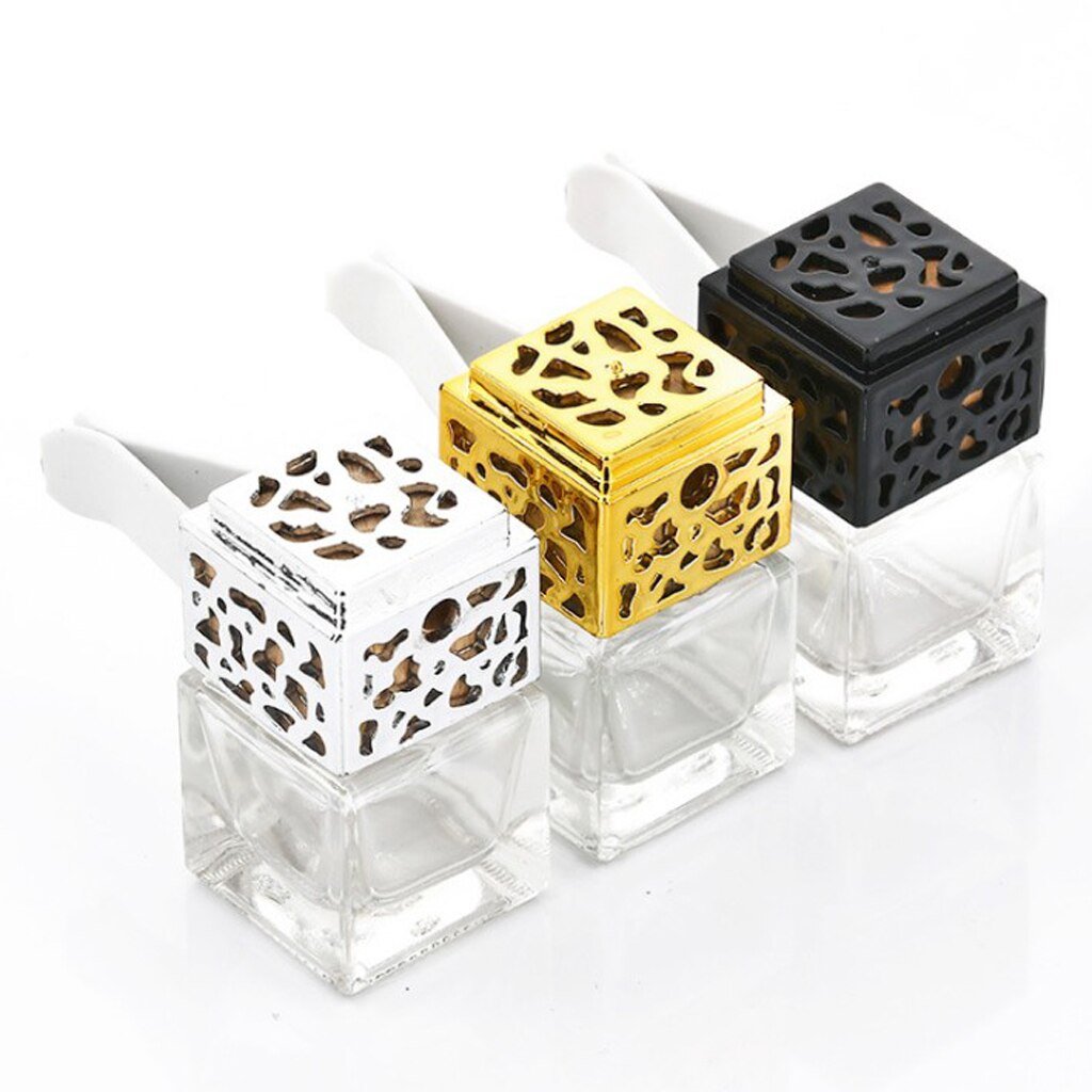 5ml glazen hervulbare lege flessen autofavorieten diffuser geuren oliën geurverstuiver luchtverfrisser accessoires set