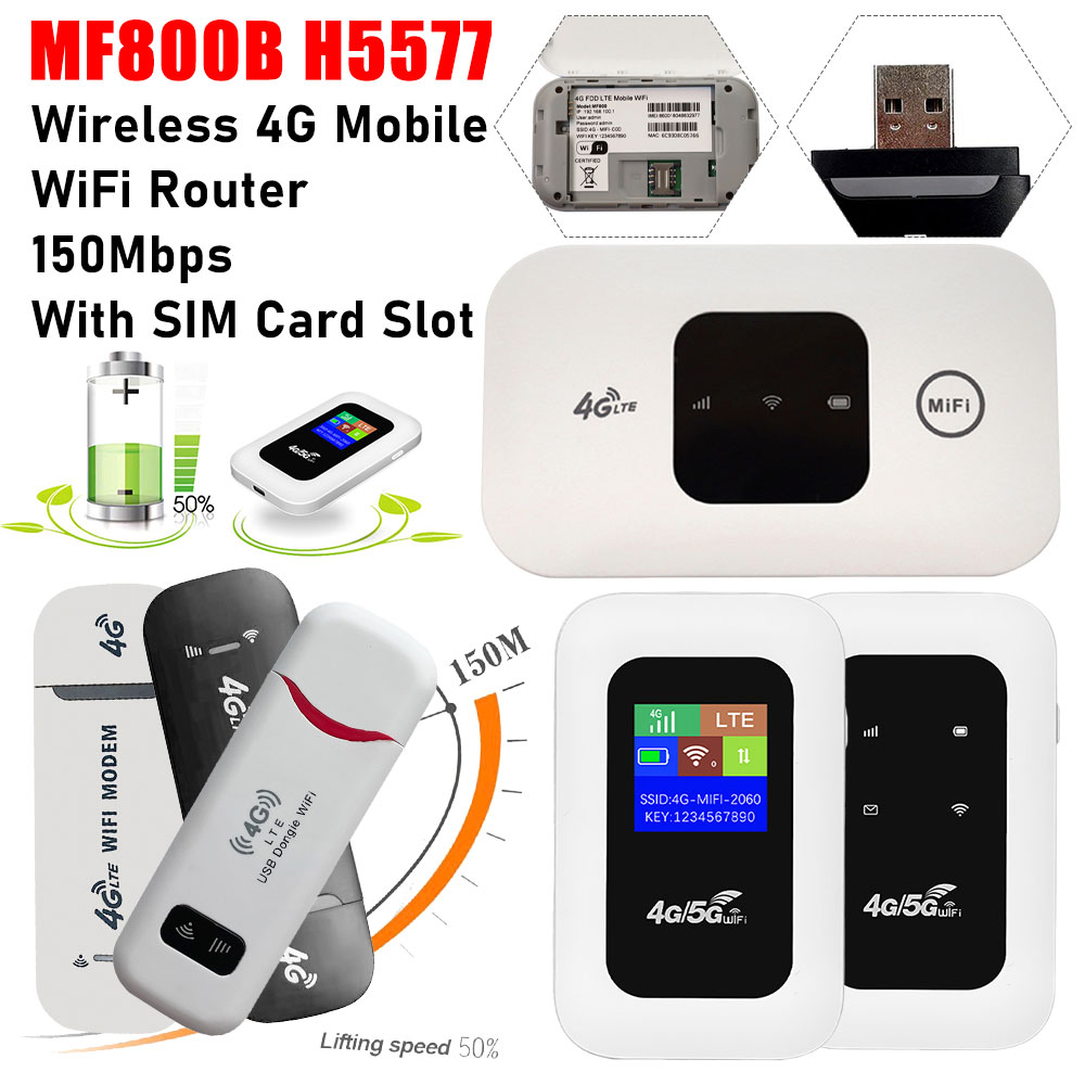 Modem 150 mbps 4g lte 4g mobilny router wi-fi przenośny klucz usb bezprzewodowe routery kieszonkowe z gniazdem 10 kartę sim obsługuje 8 to użytkowników