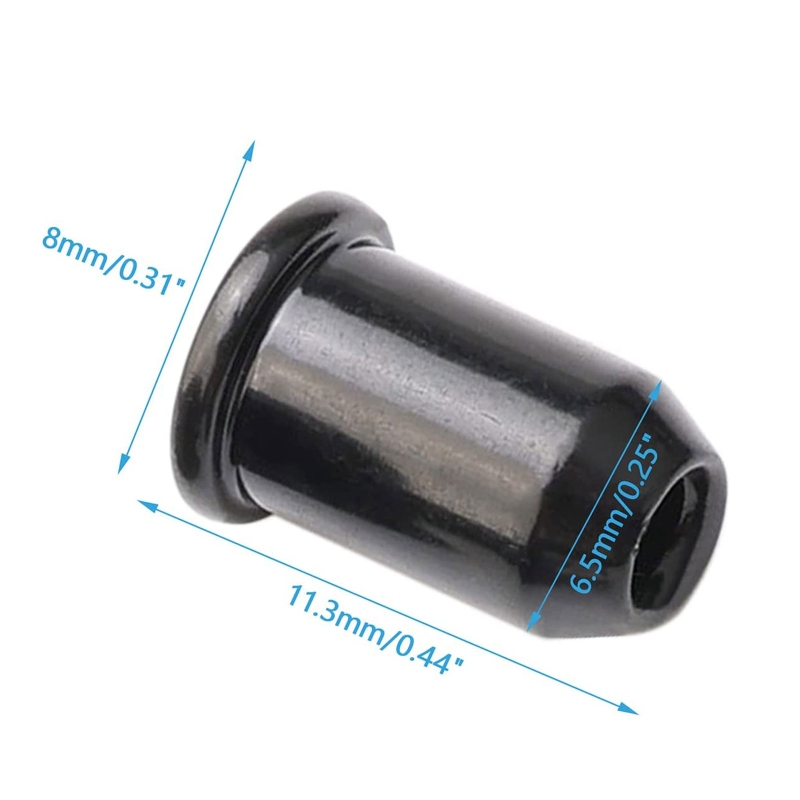 Gesp door body ferrules Gitaarsnaar adereindhulzen Bus voor elektrische gitaren