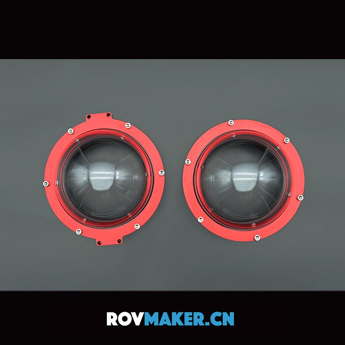 Openrov 1000m Compressive ROV Camera Optical Dome Hatch Cover Sealing Compartment Cabin Watertight Flange Autonomous Vehicle