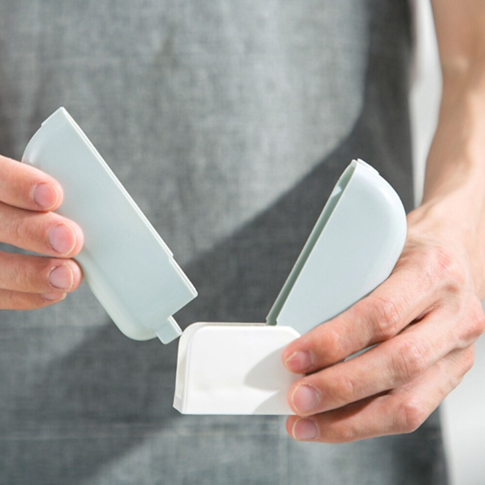 In piedi-su Cucchiaio di Riso Automatico di Apertura E Chiusura impostato Parapolvere Appeso Cucchiaio di Riso Utensili Da Cucina non-bastone riso Cucchiaio Verticale