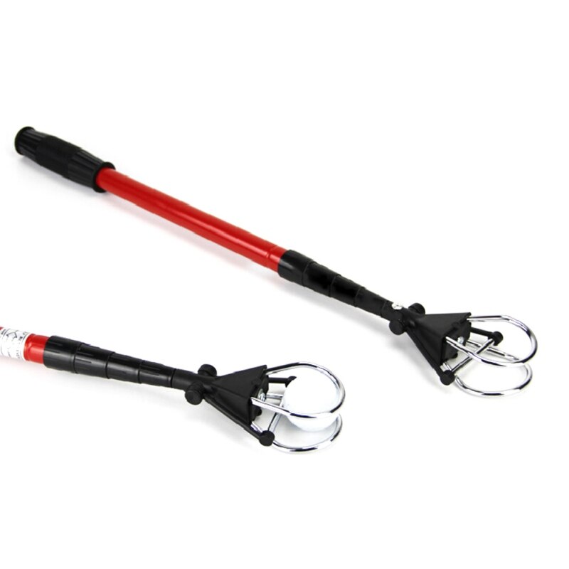 1pc Golf Ball Pick Up Telescopic Golf Ball Retriever Retracted Golf Pick Up Automatic Locking Scoop Picker