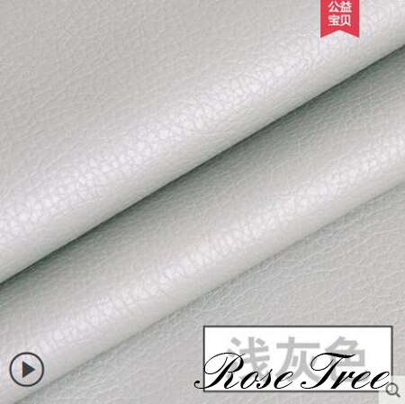 Imiteret præget læder, imiteret læderstof til syning, kunstigt syntetisk læder  d30 50 x 140cm store litchi pu læder 0.65mm: B070