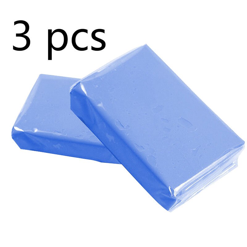 100g Car Wash Clay Car Cleaning Detailing Magic Clay Auto Styling Detailing Car Clean Handheld Car Washer: Brown