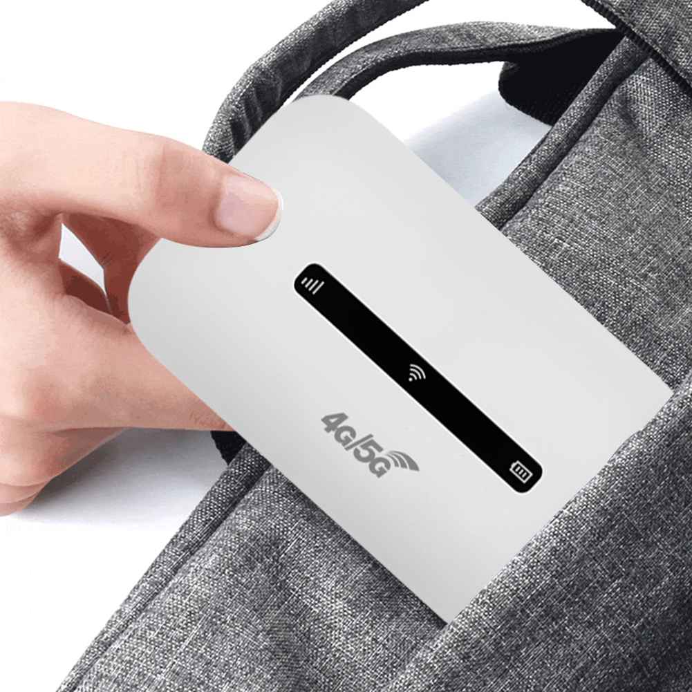 Mobilny router Wi-Fi 4G LTE Bezprzewodowy router internetowy 150 Mb/s z kieszenią na kartę SIM Mobilny hotspot do domu, biura i podróży samochodem