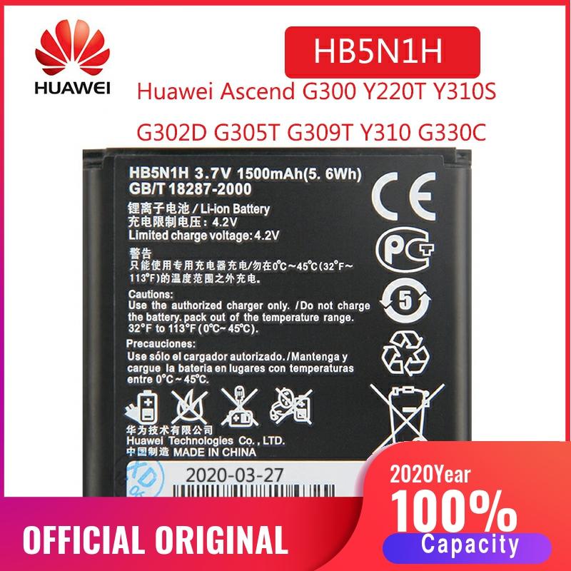 HB5N1H Original Battery For Huawei Ascend G300 G305T C8812 U8815 U8818 T8828 Y220 Y310 U8825 T8830 G309T Y320 Y330 Batteries