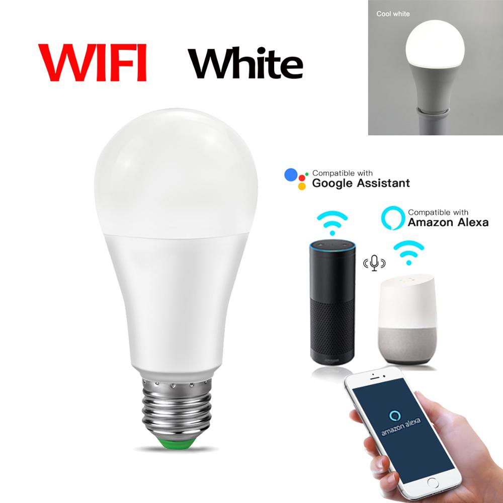 Wifi Lamp Thuis Smart Light Bluetooth Led Led Lamp Wit Warm Wit Rgb Rgbw Rgbww Lichten E27 Lampen E27 85 -265V