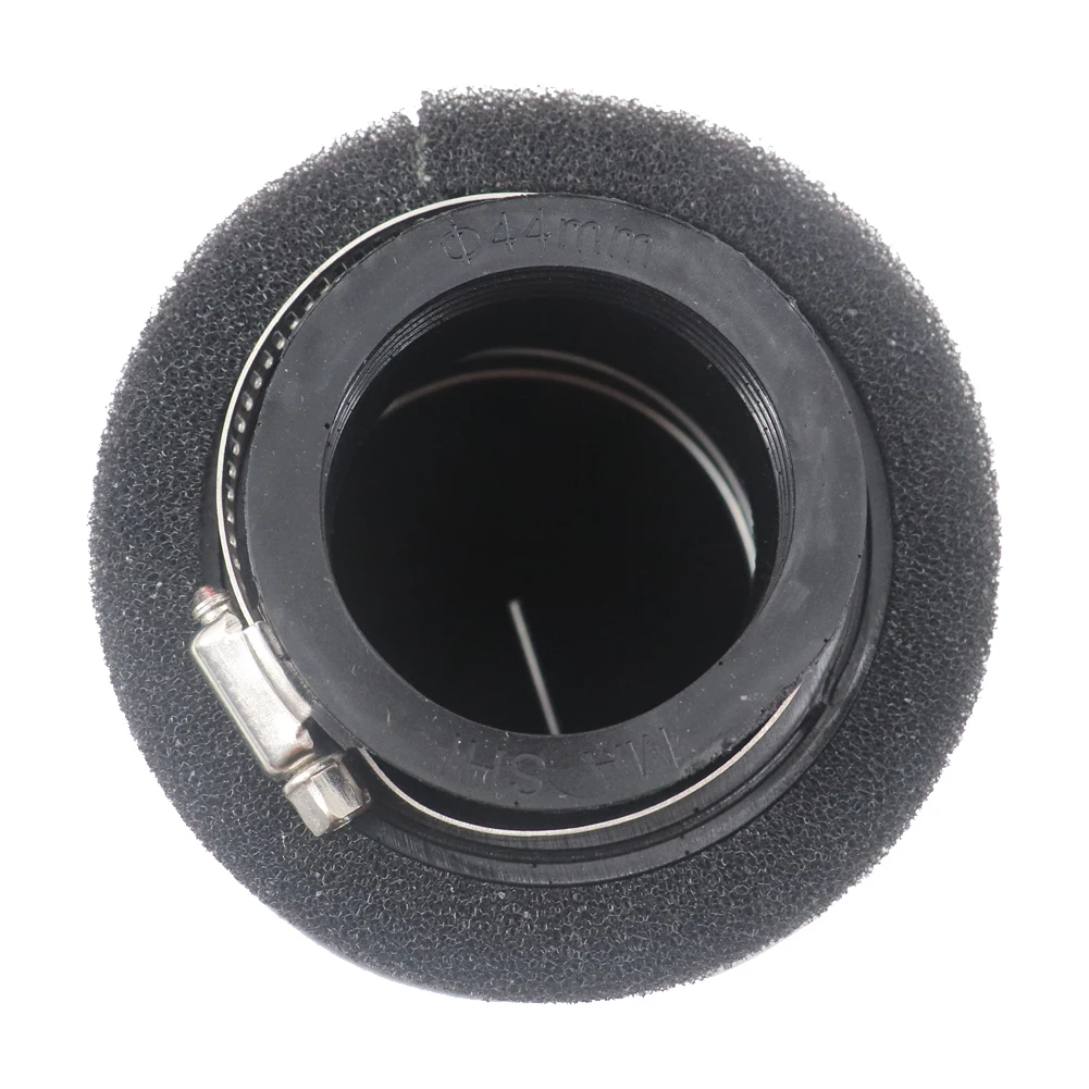 Filtro de aire de espuma negro y rojo, limpiador de esponja de 35mm, 38mm, 42mm, 45mm y 48mm, ciclomotor, Scooter, Dirt Pit Bike, motocicleta