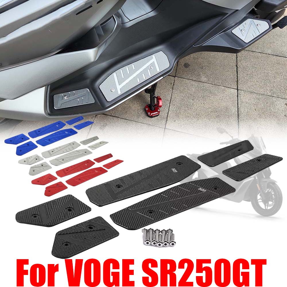 For voge  sr 250 gt sr 250gt sr250gt lx250t tilbehør fotstøtteplate puter pig fotstøtte fotpedaler trinn fotbrett fotputer