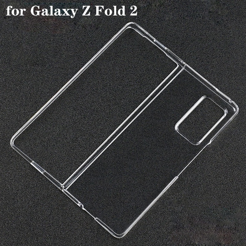 Front Back Protective Case Cover for Samsung Galaxy Z Fold 2 Shockproof TPU Transparent Phone Cases Covers for Galaxy Z Fold2
