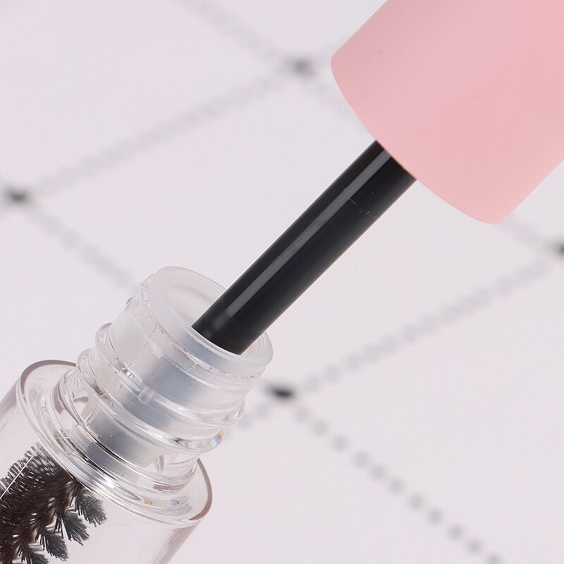 5 st 10ml tomma ögonfransrör med rosa lock mascara tubflaskor flaskverktyg för olja gör-det-själv mascarabehållareset
