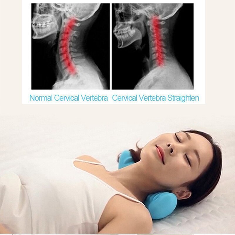 Cervikal knoglepude c-hvile nakkemassage nakke og skulderkorrektion smertelindring puder til frigivelse spænding behagelig hvile