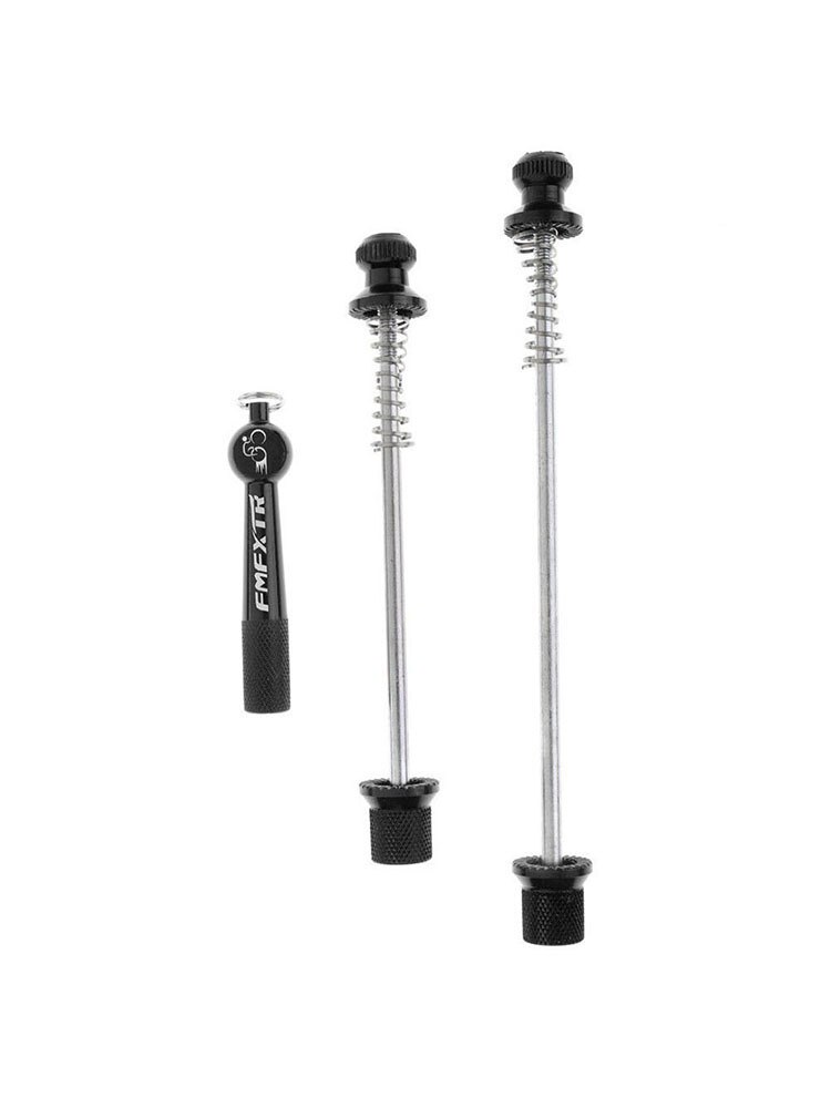 MTB Road Bike Wheel Locking Security Quick Release Skewers Anti Theft Skewer Set