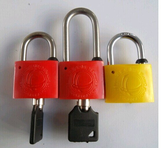 Electric Power Meter Box Lock Plum su gang suo through Open Universal Key Waterproof Anti-Theft Padlock