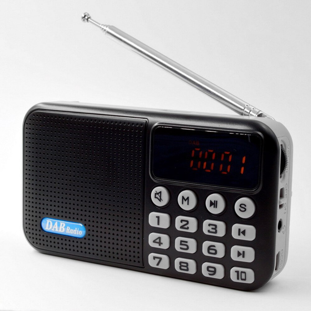 Auto Dab Multifunctionele Digitale Draagbare Radio Stereo Speaker Mini Draadloze Radio Bluetooth MP3 Speler Radio Fm