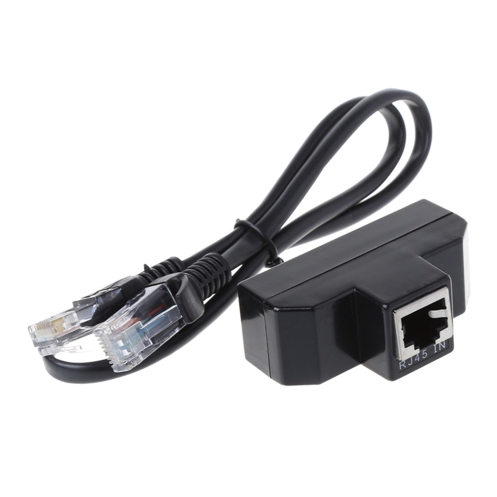 RJ11 6P4C Female To 4 Ethernet RJ45 8P8C Male F/M Adapter Converter Cable Phone Telephone Accessories hyq