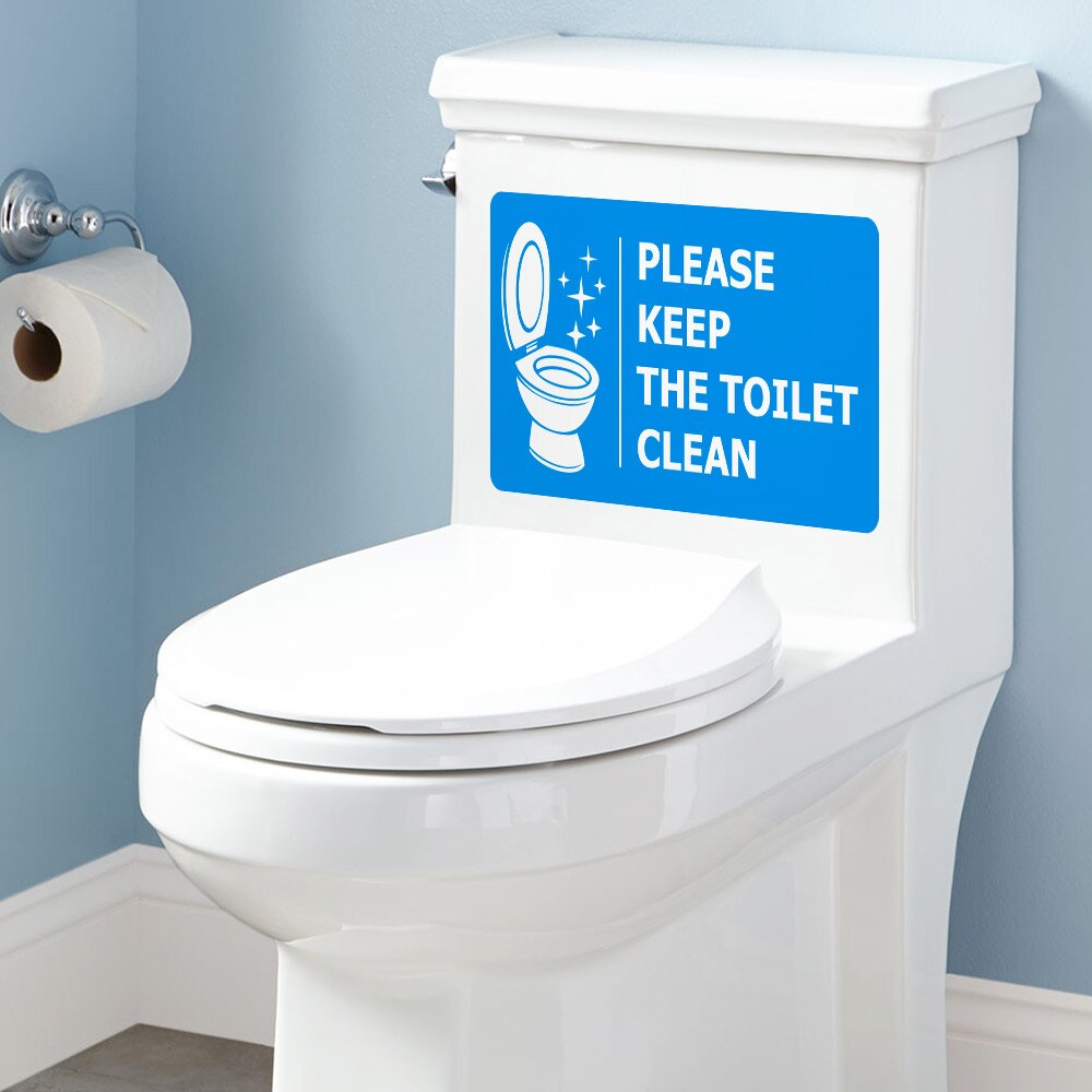 WC Toilet Entrance Sign Door Stickers For Public Place Home DecorCreative Pattern Wall Decals DIY Vinyl Mural Art Removable Glue