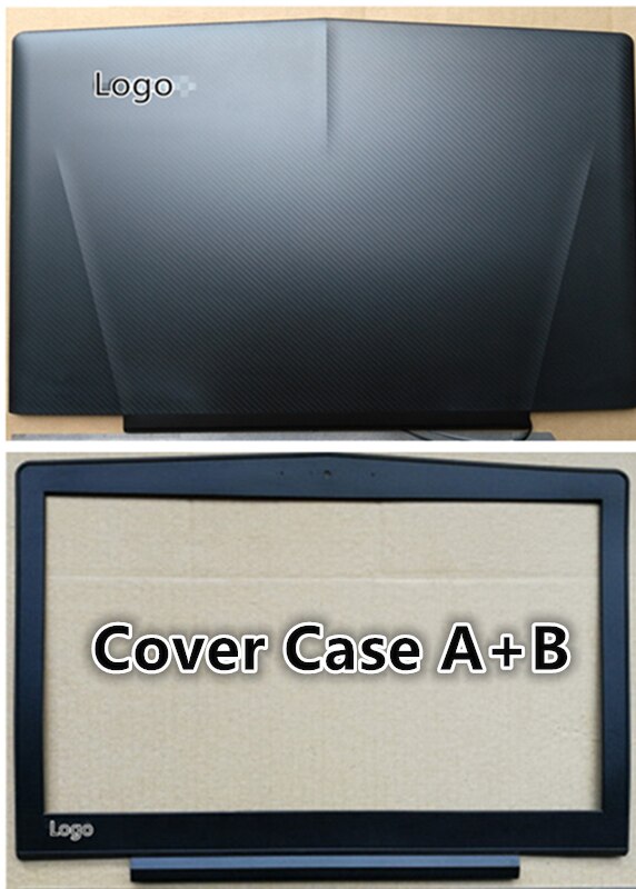 Gloednieuwe Laptop Voor Lenovo Legioen Y520 R520 R720-15IKB Lcd Back Cover Top Case/Lcd Front Bezel/Palmrest/Bottom Base Cover Case: Cover A and B