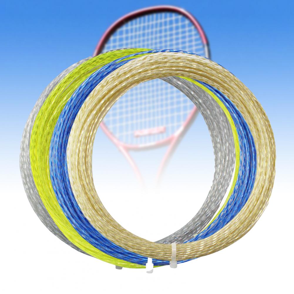 Tennis Rackets Wire Nylon Tennis Rackets String Bright Color Durable 1.30mm Moisture-proof Tennis String