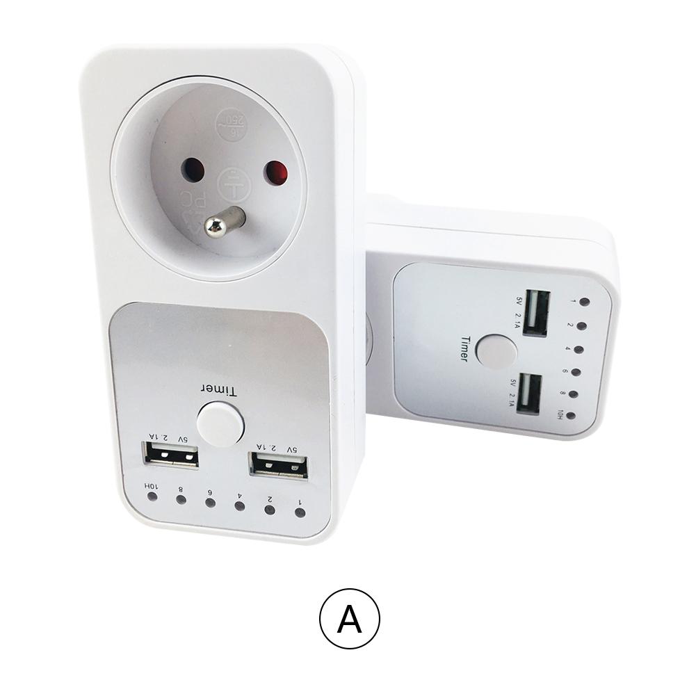 Usb Countdown Timer Smart Tijdsinstelling Schakelaar Timer Socket Voor Indoor Gebruik #35: FR