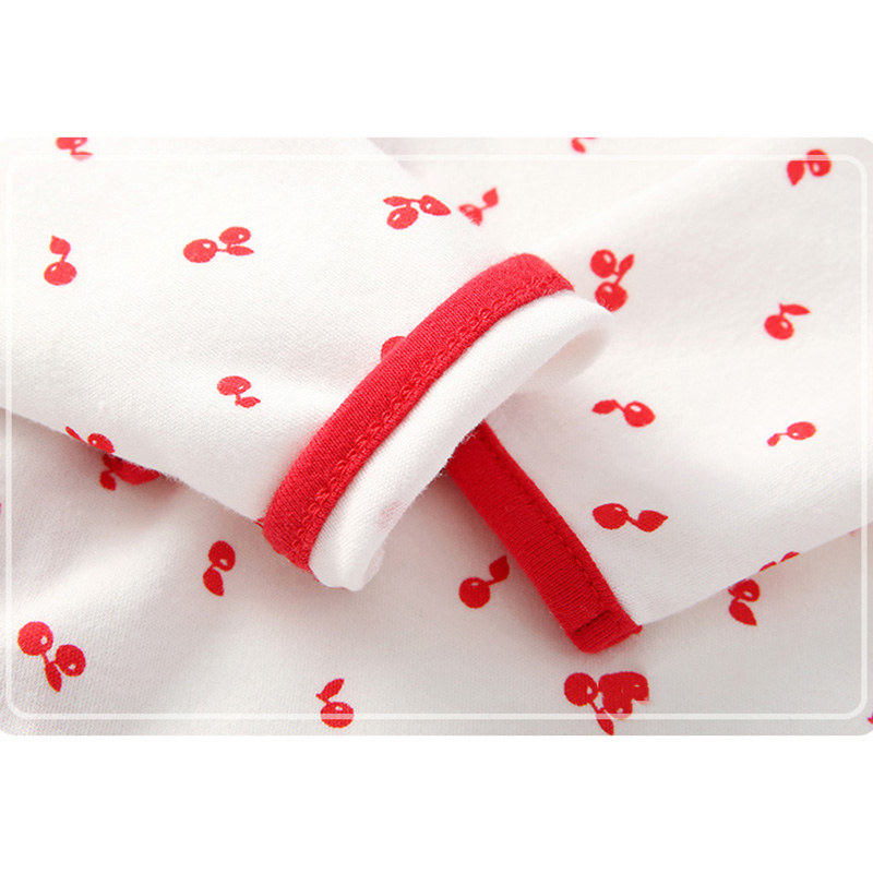 2Pcs/set Baby Boy Girl Autumn And Winter Print Long Sleeve Chinese Year Jumpsuit Cotton Soft Stylish Bodysuit Clothing