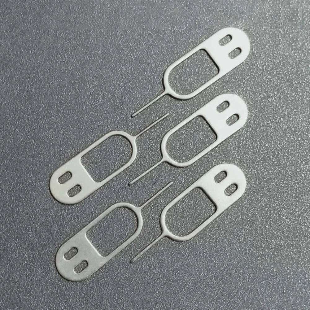 20pcs Universal Sim Card Stainless Steel Needle Tray Removal Eject Pin Key Tool Opener Ejector Mobile Phone Sim Card Remover Pin: green