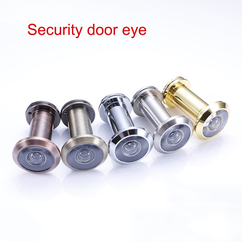 200 Graden Deur Viewer Met Privacy Cover Home Security Zinklegering Eye Kijkgaatje Voor 36-58Mm Deuren