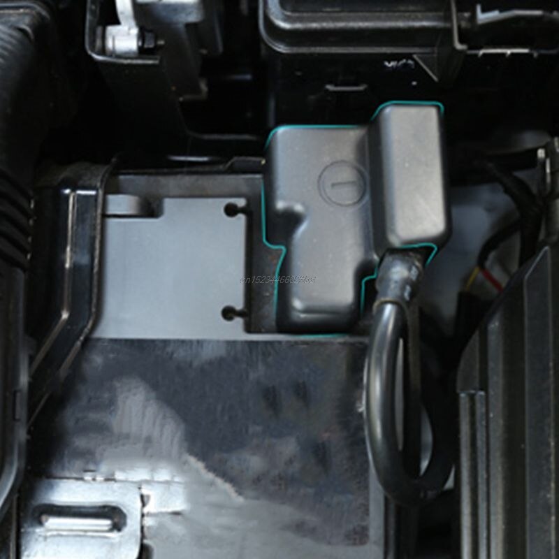 Til kia sportage  kx5 ql mk4 motor batteri negativ klemme clips terminal dæksel stik klistermærker skal