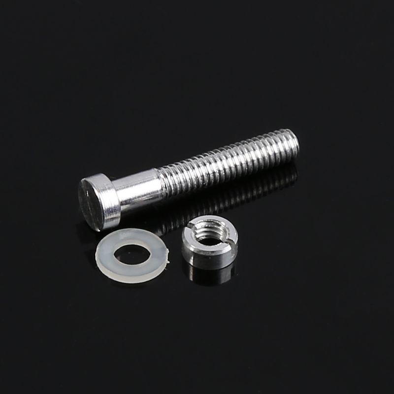 M2.5 Screw Bolt Nut Washers Set Turntable Headshell Cartridge Stylus Mounting Vinyl LP Record Player