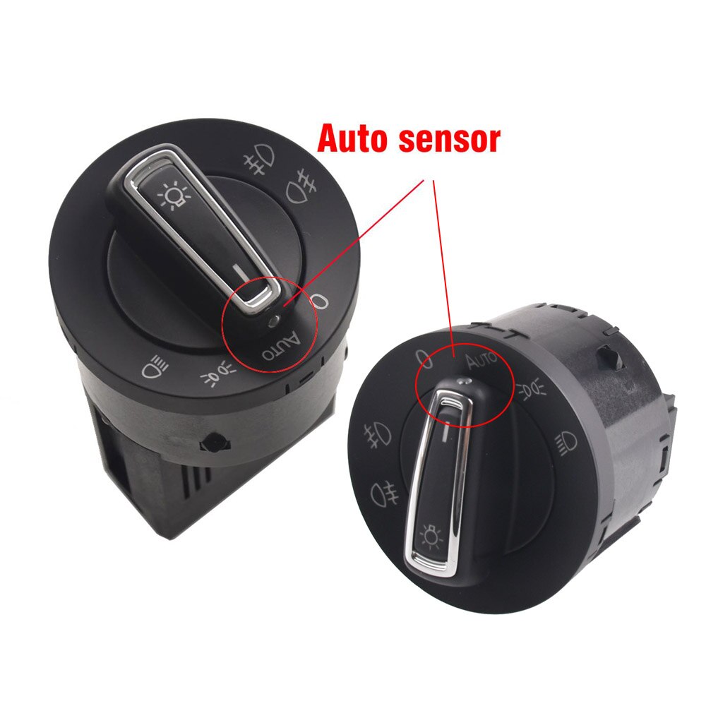 Car Headlight Fog Lamp Switch Headlamp Switch Car Accessorie For VW amarok touran caddy golf 5 6