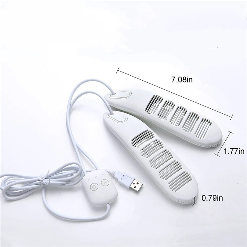Portable USB chaussures sèche Intelligent synchronisation tapis chauffants chauffe-pieds déodorant déshumidification dispositif adapté à différentes chaussures